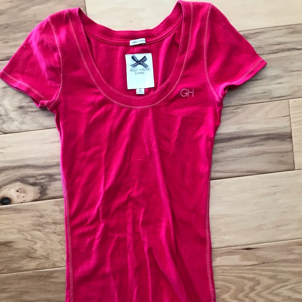 Gilly Hicks Hot Pink Tee